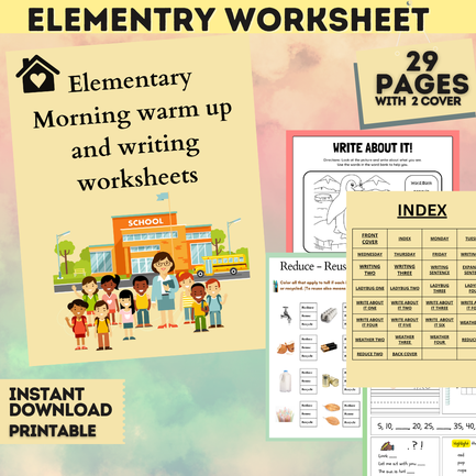 Interactive Elementary Digital Workbook