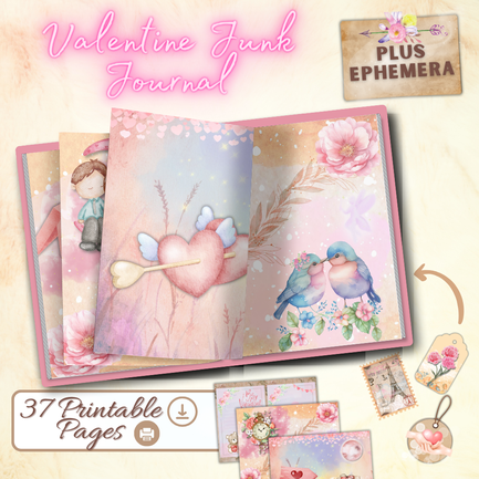 Valentine Junk Journal