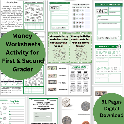 Money  activity Worksheets