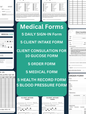 Comprehensive Medical Information Form