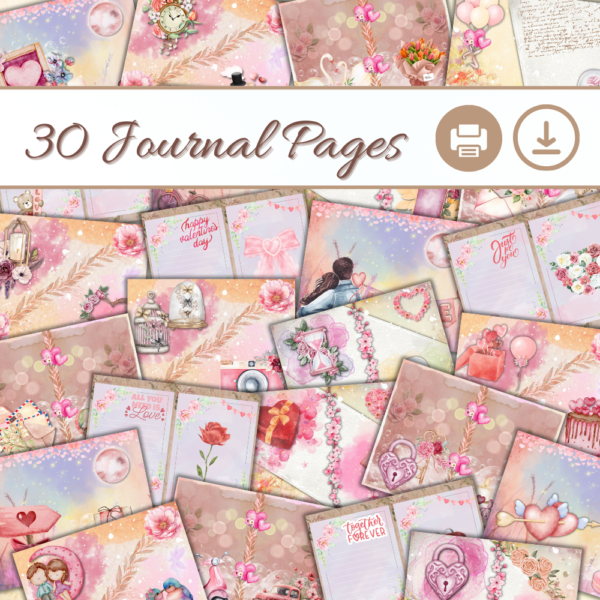 Valentine Junk Journal