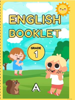 The Grade One English booklet