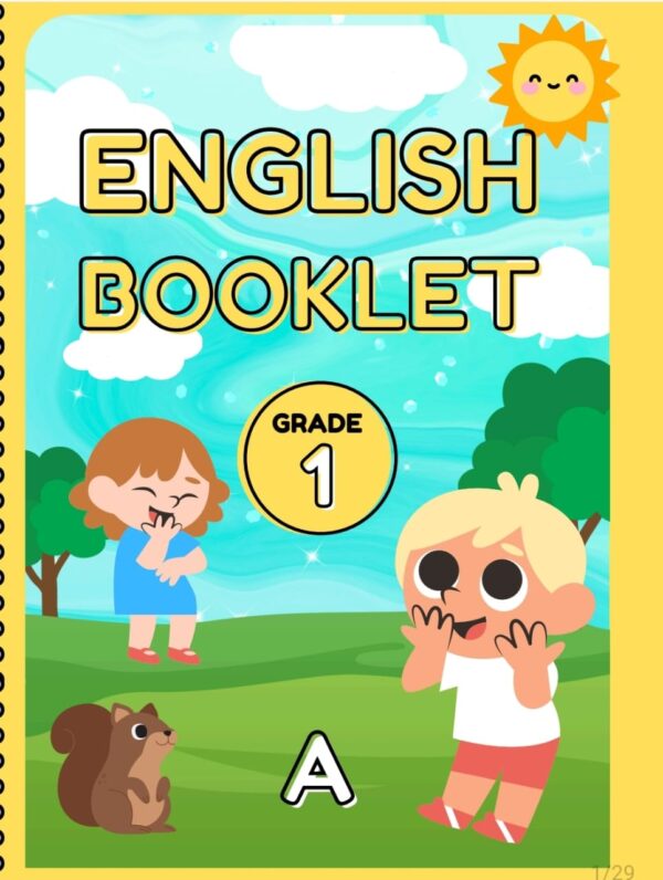 The Grade One English booklet