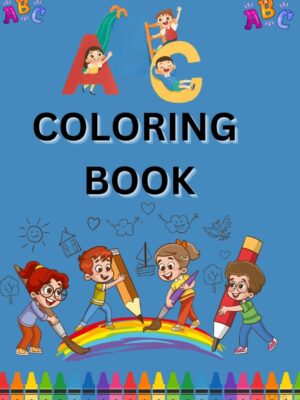 ABC's plain coloring book