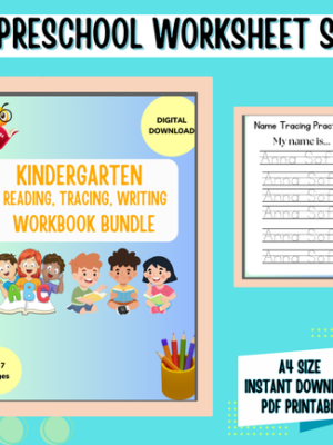 Kindergarten Alphabet Reading and Tracing Ebook